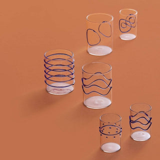 Ichendorf Decò set 6 water glasses assorted - Buy now on ShopDecor - Discover the best products by ICHENDORF design
