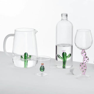 Ichendorf Desert Plant bottle with lid green cactus by Alessandra Baldereschi Buy on Shopdecor ICHENDORF collections