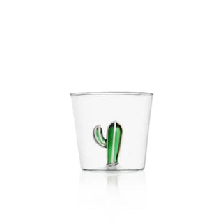 Ichendorf Desert Plants tumbler with cactus Ichendorf Desert Plants Green - Buy now on ShopDecor - Discover the best products by ICHENDORF design