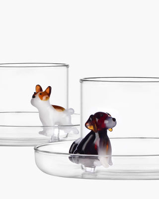 Ichendorf Dogs set 6 tea cups with saucer mix - Buy now on ShopDecor - Discover the best products by ICHENDORF design