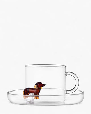 Ichendorf Dogs tea cup with saucer Ichendorf Dachshund - Buy now on ShopDecor - Discover the best products by ICHENDORF design