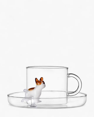 Ichendorf Dogs tea cup with saucer Ichendorf French Bulldog - Buy now on ShopDecor - Discover the best products by ICHENDORF design