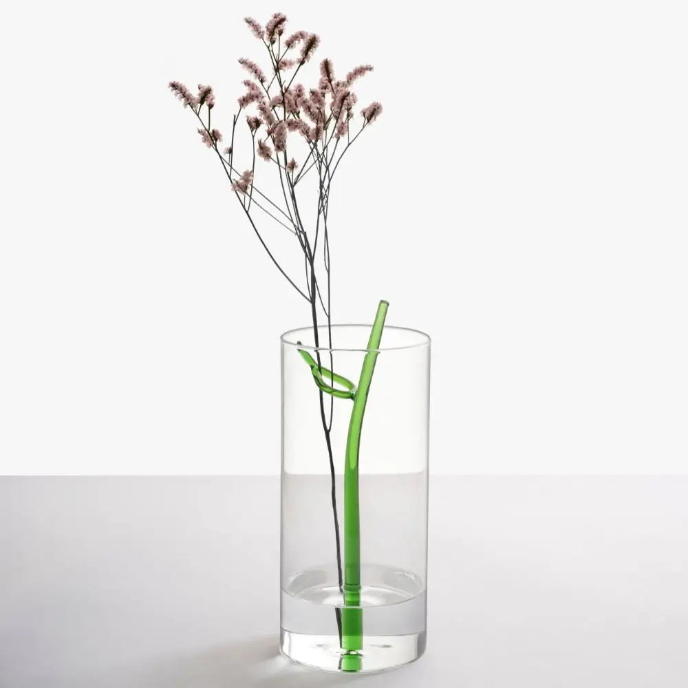 Lina ObregónデザインのIchendorf Fogliaグリーンリーフ花瓶