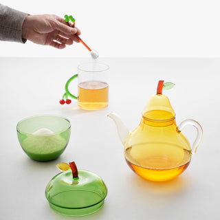 Ichendorf Fruits & Flowers sugar bowl apple by Alessandra Baldereschi - Buy now on ShopDecor - Discover the best products by ICHENDORF design