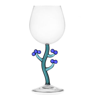 Ichendorf Fruits & Flowers stemmed glass Ichendorf Blueberries - Buy now on ShopDecor - Discover the best products by ICHENDORF design