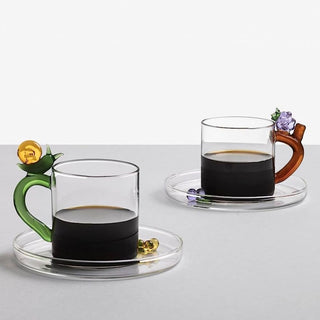 Ichendorf Fruits & Flowers coffee/tea cup with saucer - Buy now on ShopDecor - Discover the best products by ICHENDORF design