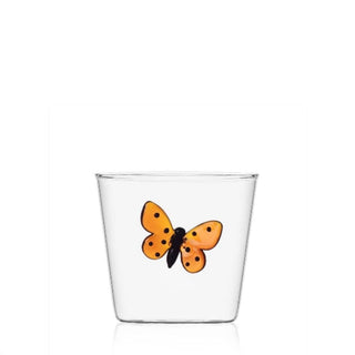 Ichendorf Garden Picnic tumbler red butterfly by Alessandra Baldereschi - Buy now on ShopDecor - Discover the best products by ICHENDORF design