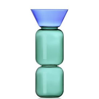 Ichendorf Gelée flower vase Petroleum 31 cm - 12.21 inch - Buy now on ShopDecor - Discover the best products by ICHENDORF design