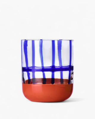 Ichendorf Gesti tumbler "Righe" Blue Red - Buy now on ShopDecor - Discover the best products by ICHENDORF design