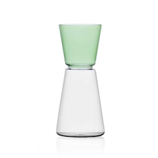 Ichendorf High Rise pitcher clear/green 500 ml by Keiji Takeuchi - Buy now on ShopDecor - Discover the best products by ICHENDORF design