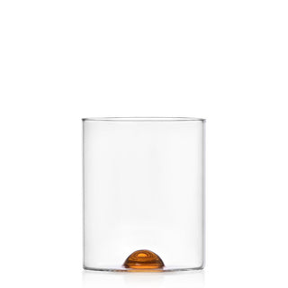 Ichendorf Luna tumbler with coloured dot by Ichendorf Design Amber - Buy now on ShopDecor - Discover the best products by ICHENDORF design