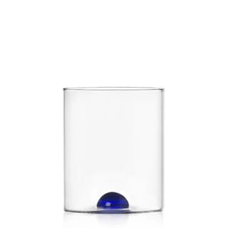 Ichendorf Luna tumbler with coloured dot Blue - Buy now on ShopDecor - Discover the best products by ICHENDORF design