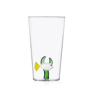 Ichendorf Marine Garden longdrink fish-seaweed Ichendorf White Yellow Fish - Buy now on ShopDecor - Discover the best products by ICHENDORF design