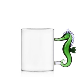 Ichendorf Marine Garden mug Seahorse Green - Buy now on ShopDecor - Discover the best products by ICHENDORF design