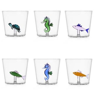 Ichendorf Marine Garden set 6 tumblers mix 2 - Buy now on ShopDecor - Discover the best products by ICHENDORF design