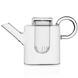 Ichendorf Piuma teapot with filter Transparent Deep - Buy now on ShopDecor - Discover the best products by ICHENDORF design