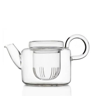 Ichendorf Piuma teapot with filter Transparent Shallow - Buy now on ShopDecor - Discover the best products by ICHENDORF design