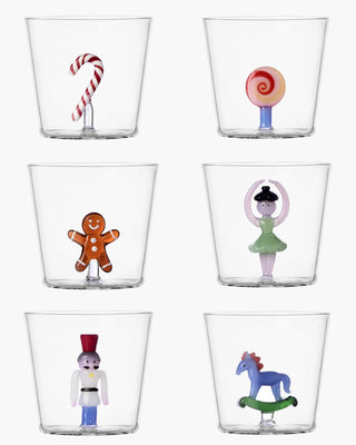 Ichendorf Schiaccianoci set 6 tumbler mix - Buy now on ShopDecor - Discover the best products by ICHENDORF design