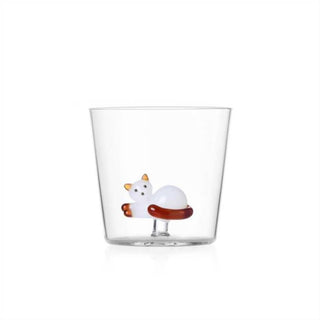 Ichendorf Tabby Cat tumbler cat with tail Ichendorf Lying Cat Amber - Buy now on ShopDecor - Discover the best products by ICHENDORF design