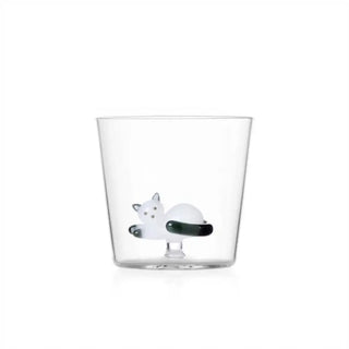 Ichendorf Tabby Cat tumbler cat with tail Ichendorf Lying Cat White - Buy now on ShopDecor - Discover the best products by ICHENDORF design