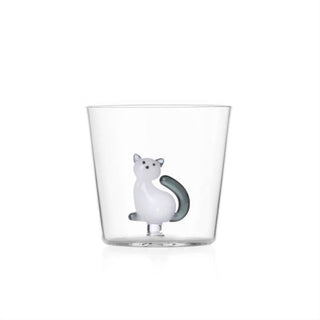 Ichendorf Tabby Cat tumbler cat with tail Ichendorf Sitting Cat White - Buy now on ShopDecor - Discover the best products by ICHENDORF design