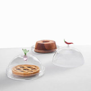 Ichendorf Vegetables dome with dish chili pepper by Alessandra Baldereschi - Buy now on ShopDecor - Discover the best products by ICHENDORF design