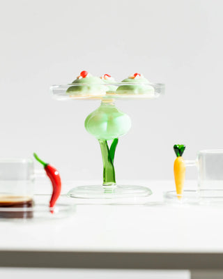 Ichendorf Vegetables footed plate - Buy now on ShopDecor - Discover the best products by ICHENDORF design