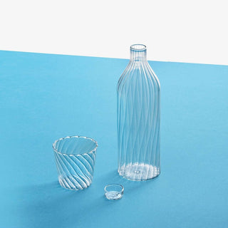 Ichendorf Venezia Ottico bottle with lid by Corrado Dotti - Buy now on ShopDecor - Discover the best products by ICHENDORF design