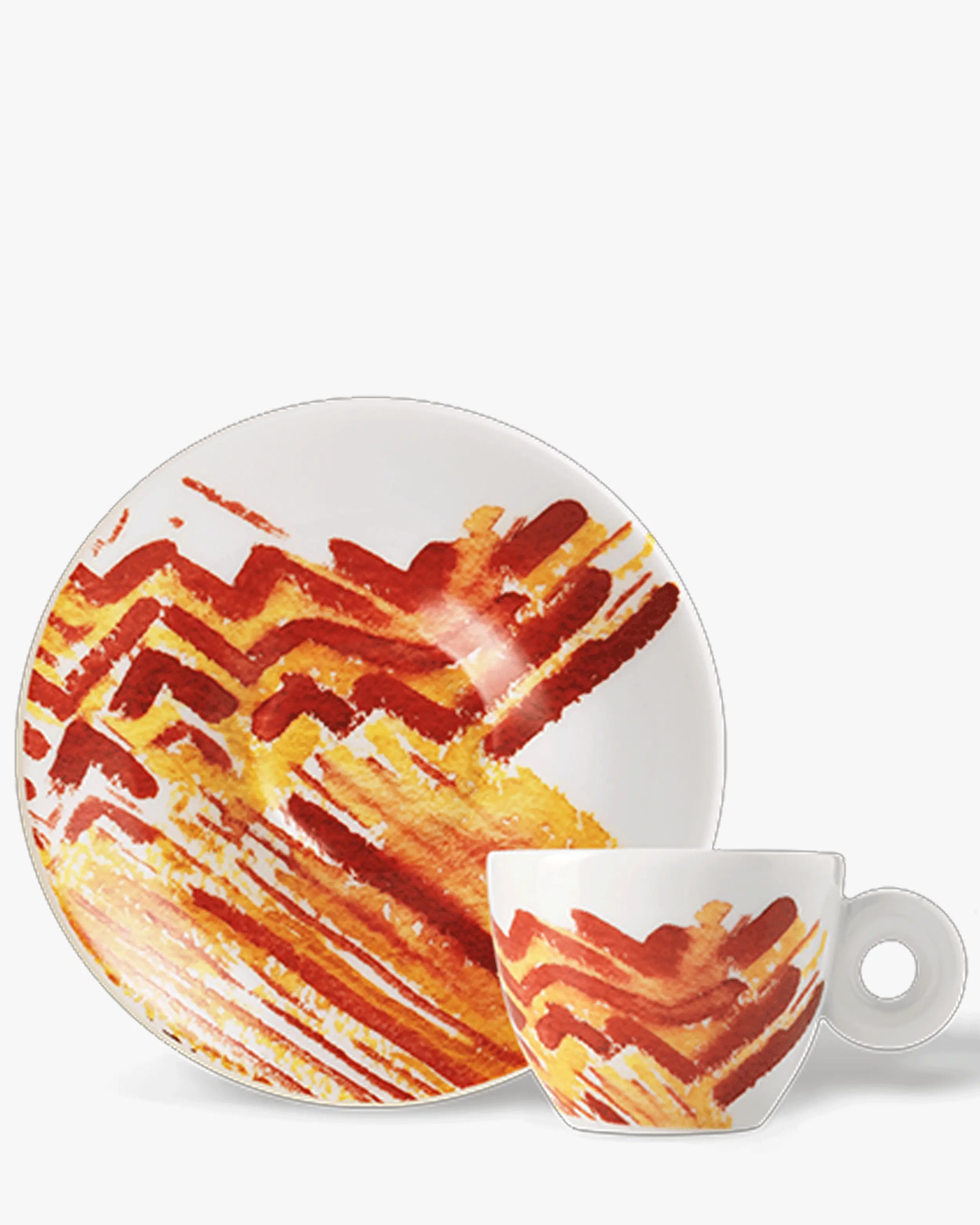 Illy Art Collection Genesi set 2 espresso coffee cups by Diaw e Fattal Illy Art Collection Genesi set 2 espresso coffee cups by Diaw e Fattal