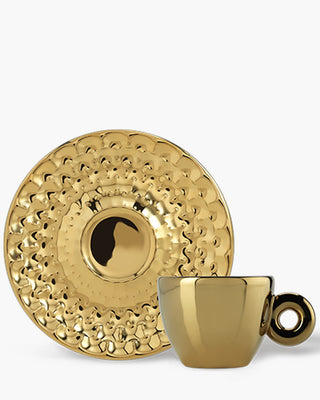 Illy Art Collection John Armleder set 4 espresso coffee cups