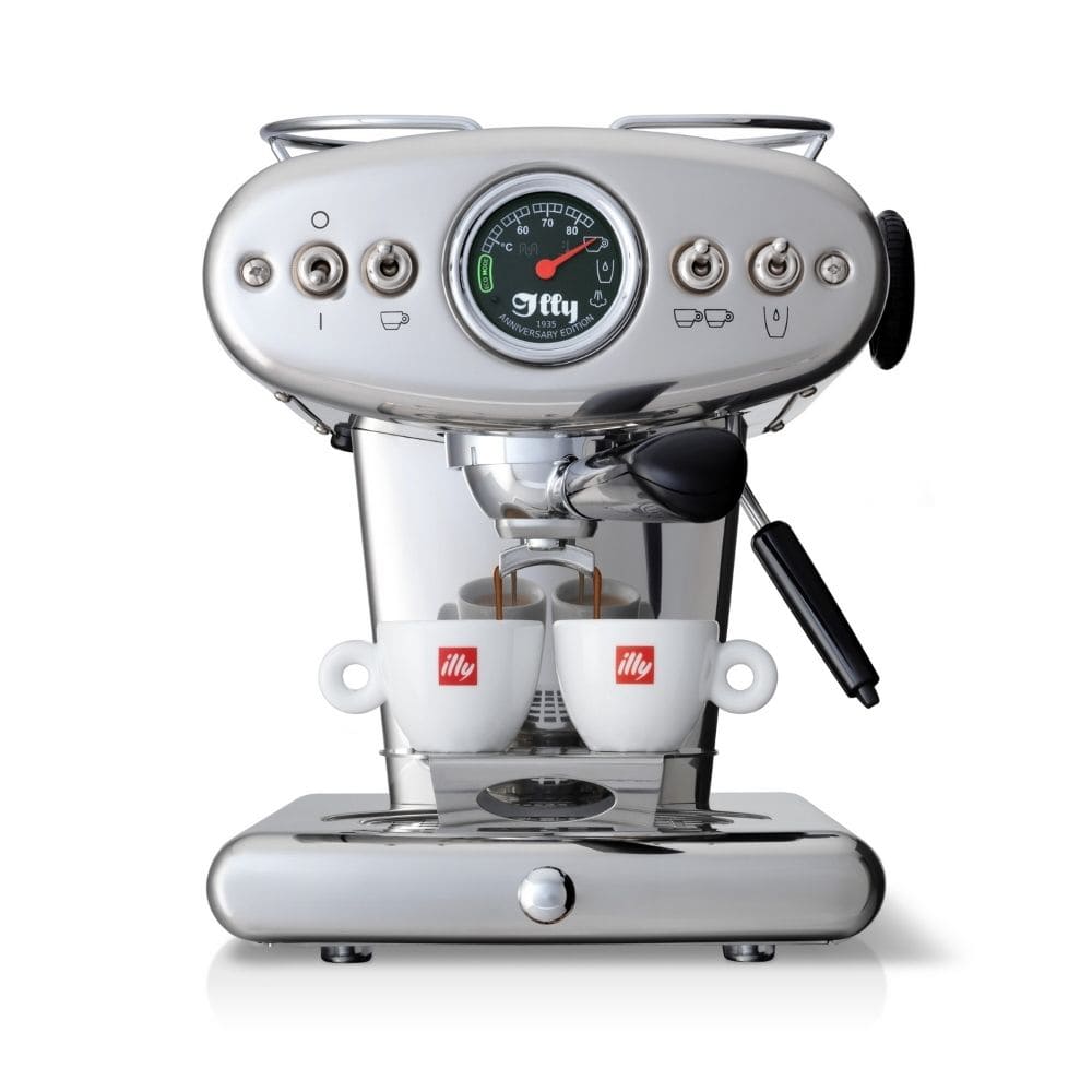X1 Anniversary Illy Ese Pod Machine Illy X1 Anniversary Ground And Pods Coffee Machine Steel