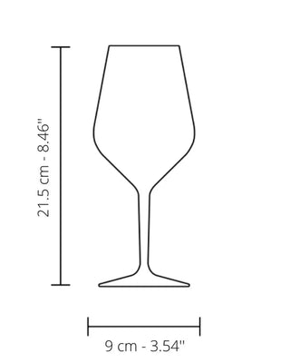Italesseエア ビーチ ワインセット ワイングラス 6個 cc. 475 トライタン