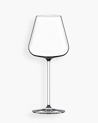 Italesse Etoilé Sparkle set 6 champagne stemmed glasses cc. 480 in clear glass