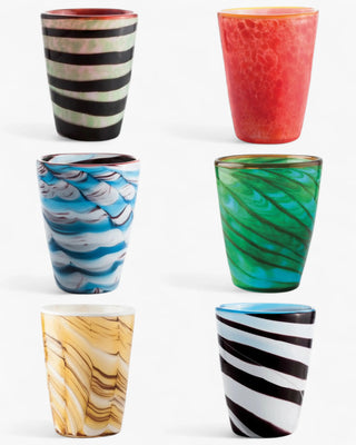 Italesse Mares Mix set 6 tumblers cc. 310 color mix - Buy now on ShopDecor - Discover the best products by ITALESSE design