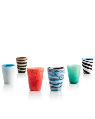 Set Italesse Mares Mix 6 vasos de 310 cc color mix