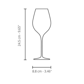 Italesse Masterclass 48 set 6 stemmed champagne glasses cc. 480 in clear glass - Buy now on ShopDecor - Discover the best products by ITALESSE design