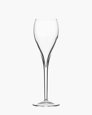 Σετ Italesse Prive Flute 6 φλάουτα σαμπάνιας κ.εκ. 150 σε διαφανές γυαλί