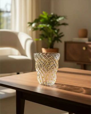 Italesse Juego de 6 vasos Pua Tumbler de 370 cc en vidrio transparente