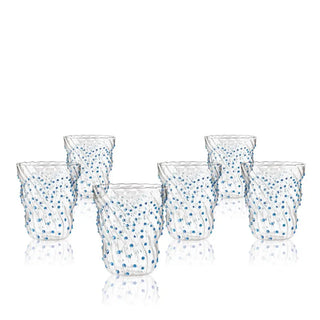 Italesse Pua Tumbler set 6 cc. 370 in clear glass - Buy now on ShopDecor - Discover the best products by ITALESSE design