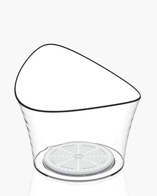 Italesse Set Vela Bowl Redondo cubo de champán con iluminación LED