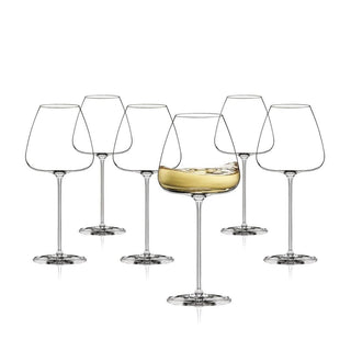 Italesse T-made 55 set 6 stemmed glasses cc. 560 - Buy now on ShopDecor - Discover the best products by ITALESSE design