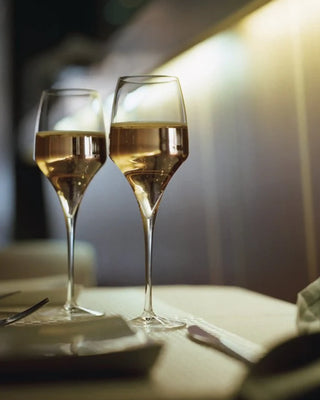 Italesse Tiburon Gran Cru Flûte set 6 champagne flûte cc. 390 in clear glass - Buy now on ShopDecor - Discover the best products by ITALESSE design