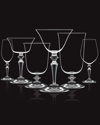 Italesse Juego Wormwood Alto-ball 6 vasos para gin tonic/cerveza cc. 310 en vidrio transparente
