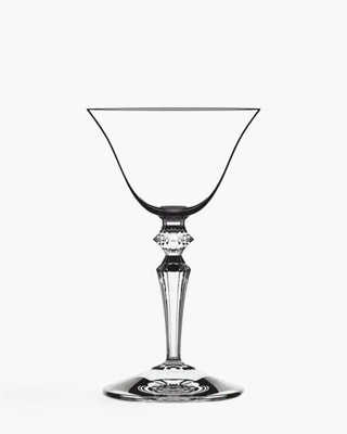 Italesse Wormwood Astoria Set mit 6 Cocktailgläsern cc. 130 aus klarem Glas