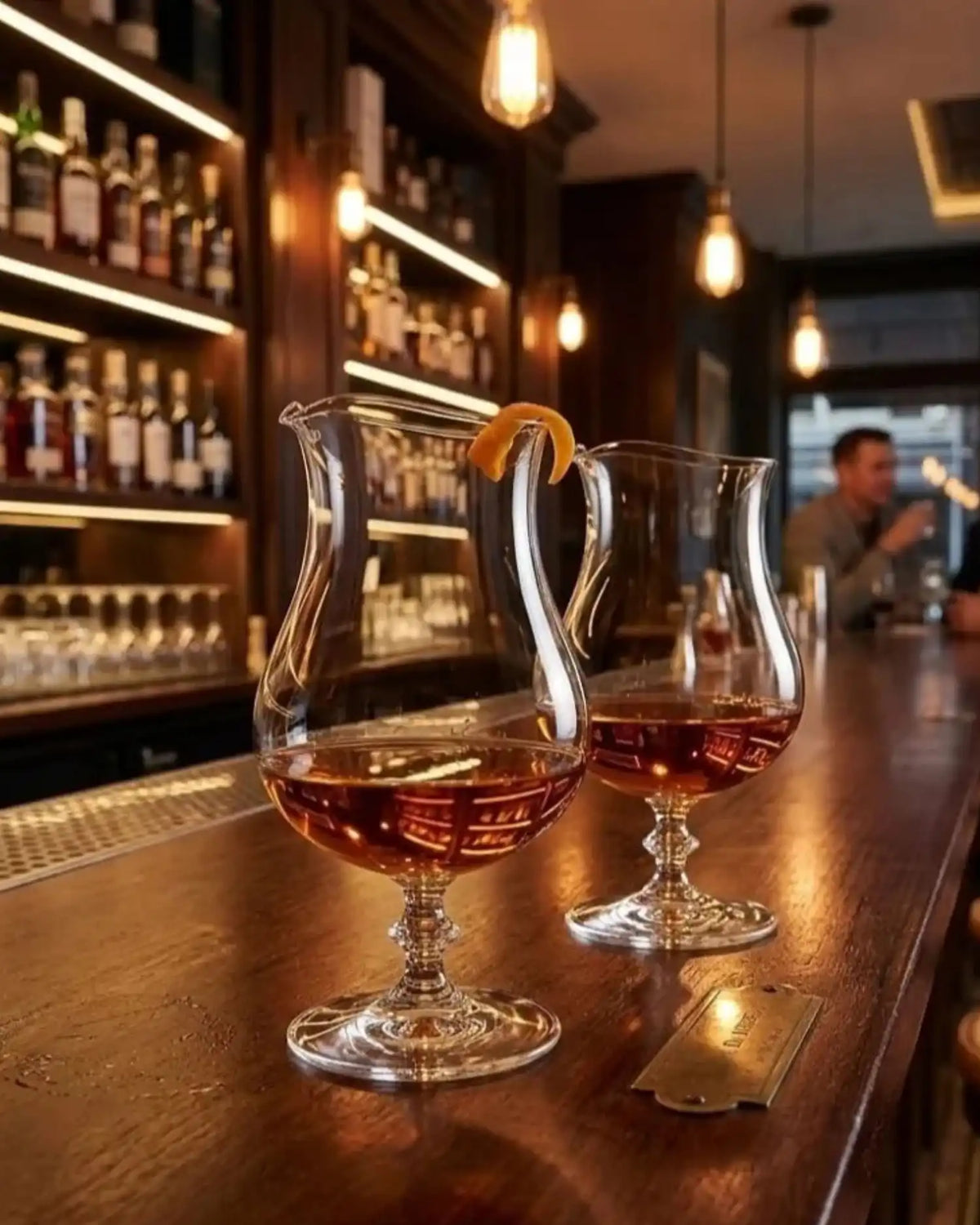 Italesse Wormwood Gallone Cocktailkrug cc. 1000 aus klarem Glas