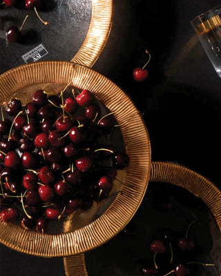 Ivv Dinner In Jeddah gold flap plate - Buy now on ShopDecor - Discover the best products by IVV design