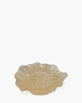 Ivv Folies glass plate gold glitter ø 28 cm - Buy now on ShopDecor - Discover the best products by IVV design