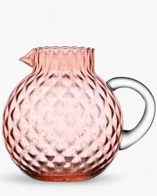 Ivv Glu - Ball pitcher with clear handle Pink - Buy now on ShopDecor - Discover the best products by IVV design