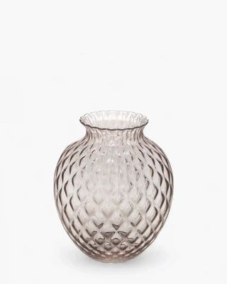 Ivv Infiore glass vase Dove grey h 28.5 cm - Buy now on ShopDecor - Discover the best products by IVV design