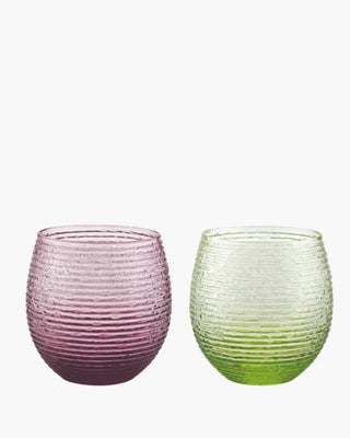 Ivv Multicolor set 6 tumblers in glass 250 ml - 8.5 oz - Buy now on ShopDecor - Discover the best products by IVV design